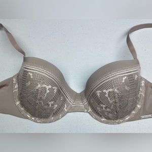 NWT CK TAUPE/CREM Balconet, 36B *P1121